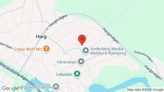 Lägenheter att hyra i Nyköping - kort over placeringen