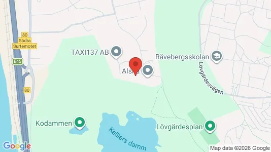 Bostadsrätter till salu i Ale - kort over placeringen
