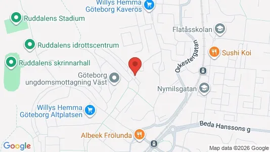 Lägenheter till salu i Askim-Frölunda-Högsbo - kort over placeringen