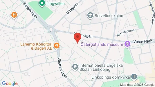 Lägenheter att hyra i Linköping - kort over placeringen