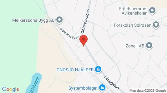 Lägenheter att hyra i Gnosjö - kort over placeringen