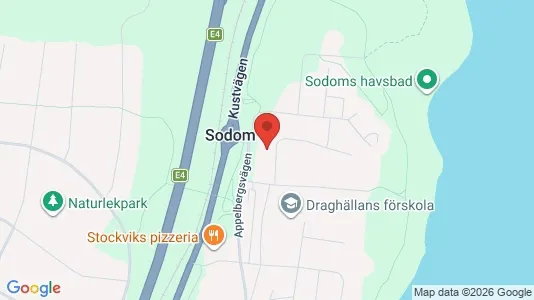 Lägenheter att hyra i Sundsvall - kort over placeringen