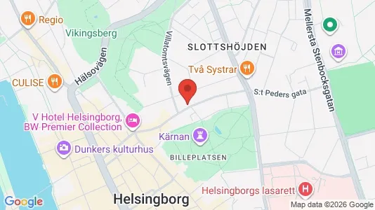 Bostadsrätter till salu i Helsingborg - Bild från Google Street View