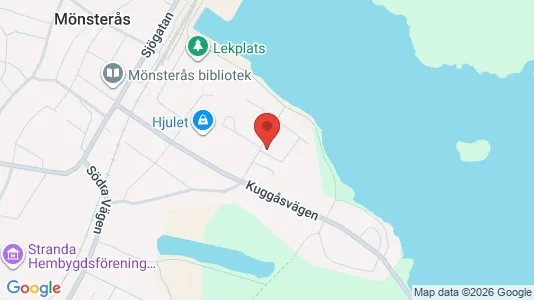 Bostadsrätter till salu i Mönsterås - kort over placeringen