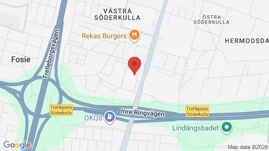 Bostadsrätter till salu i Fosie - kort over placeringen