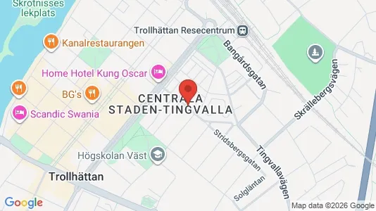 Bostadsrätter till salu i Trollhättan - Bild från Google Street View