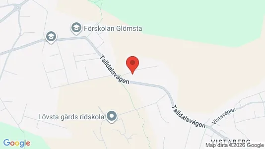 Lägenheter att hyra i Huddinge - kort over placeringen