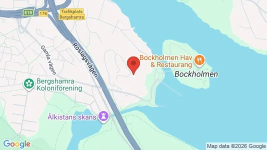 Lägenheter att hyra i Solna - kort over placeringen