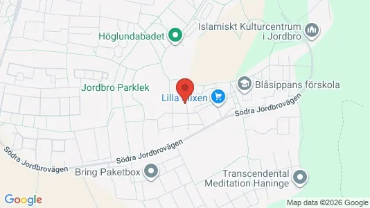 Lägenheter att hyra i Haninge - kort over placeringen