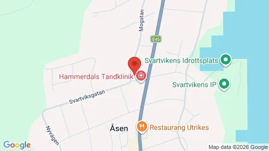 Lägenheter att hyra i Strömsund - kort over placeringen