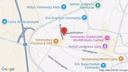 Lägenheter att hyra i Vimmerby - Bild från Google Street View