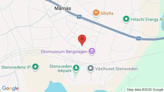 Bostadsrätter till salu i Ludvika - kort over placeringen