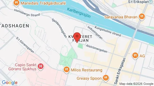 Lägenheter till salu i Kungsholmen - kort over placeringen