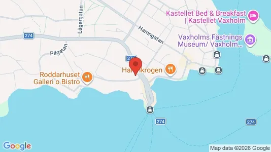 Lägenheter till salu i Vaxholm - kort over placeringen