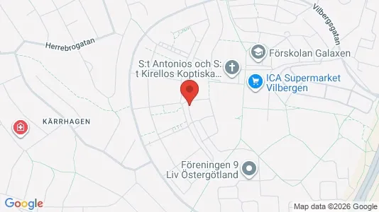 Lägenheter att hyra i Norrköping - kort over placeringen