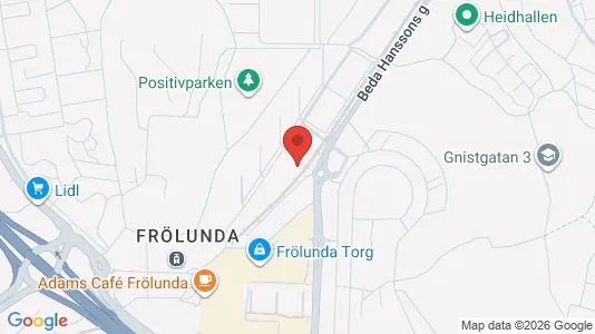 Lägenheter att hyra i Askim-Frölunda-Högsbo - kort over placeringen