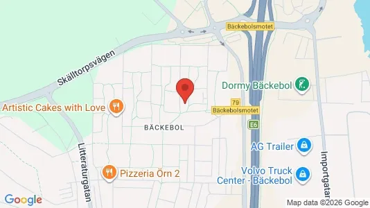 Bostadsrätter till salu i Norra hisingen - kort over placeringen