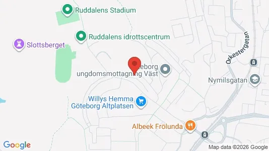 Lägenheter till salu i Askim-Frölunda-Högsbo - kort over placeringen