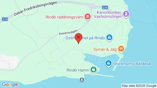 Bostadsrätter till salu i Vaxholm - kort over placeringen