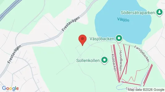 Bostadsrätter till salu i Sollentuna - kort over placeringen
