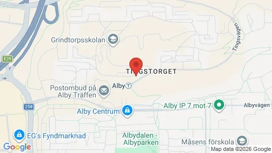 Lägenheter att hyra i Botkyrka - kort over placeringen