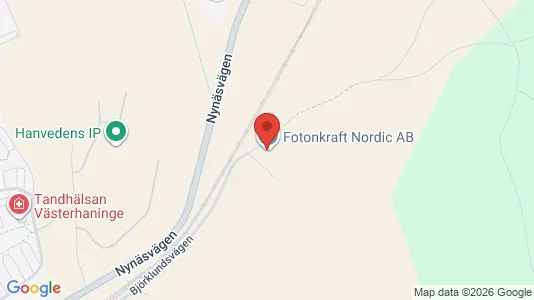 Lägenheter att hyra i Haninge - kort over placeringen