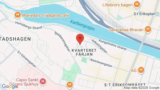 Lägenheter till salu i Kungsholmen - kort over placeringen