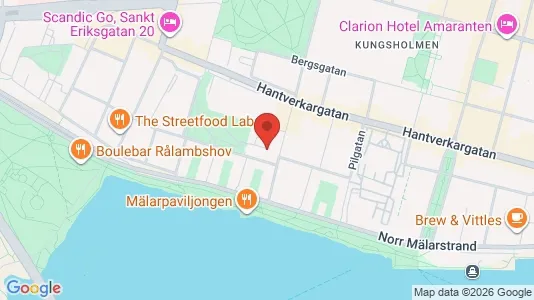 Lägenheter till salu i Kungsholmen - kort over placeringen