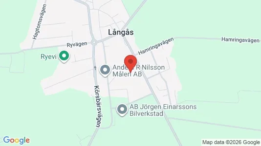 Lägenheter att hyra i Falkenberg - kort over placeringen