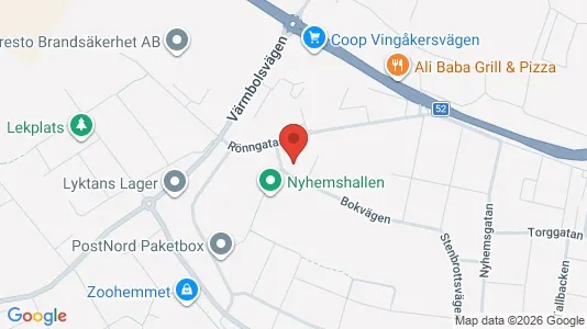 Lägenheter att hyra i Katrineholm - kort over placeringen