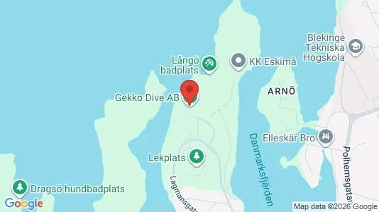 Bostadsrätter till salu i Karlskrona - kort over placeringen
