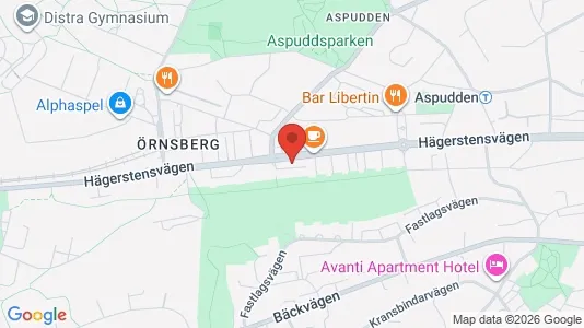 Lägenheter till salu i Söderort - kort over placeringen