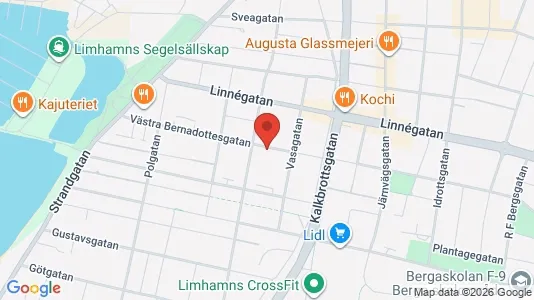 Lägenheter till salu i Limhamn/Bunkeflo - kort over placeringen
