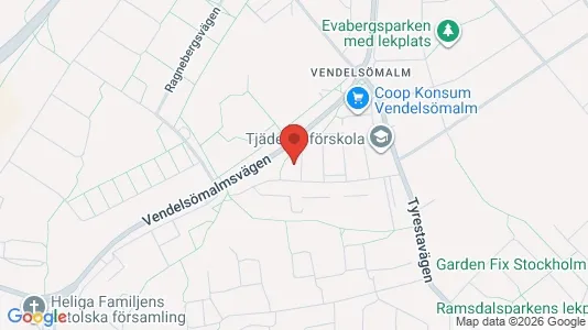 Lägenheter till salu i Haninge - kort over placeringen