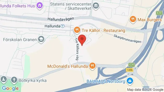 Bostadsrätter till salu i Botkyrka - kort over placeringen