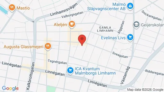 Lägenheter att hyra i Limhamn/Bunkeflo - kort over placeringen