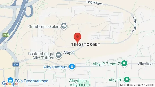 Bostadsrätter till salu i Botkyrka - kort over placeringen