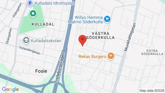 Lägenheter till salu i Malmö Centrum - kort over placeringen