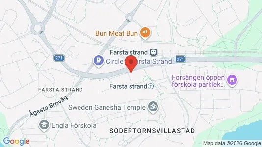 Lägenheter till salu i Söderort - kort over placeringen
