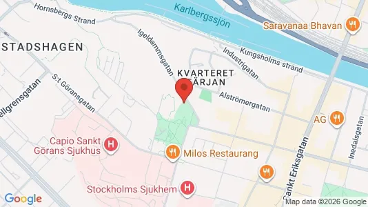 Lägenheter till salu i Kungsholmen - kort over placeringen