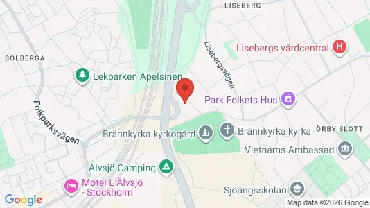 Lägenheter till salu i Söderort - kort over placeringen