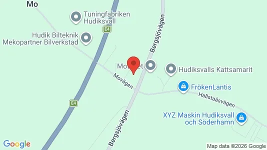 Hus till salu i Hudiksvall - Bild från Google Street View