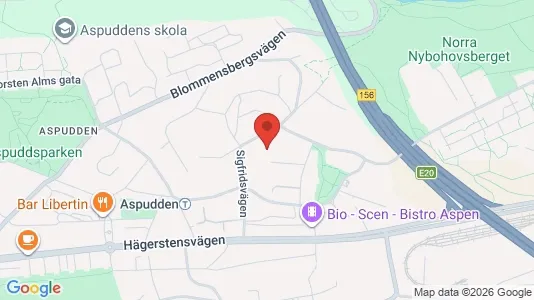 Bostadsrätter till salu i Söderort - kort over placeringen
