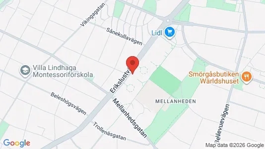 Bostadsrätter till salu i Malmö Centrum - kort over placeringen