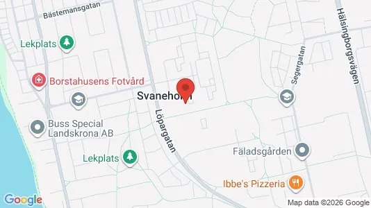 Lägenheter till salu i Landskrona - kort over placeringen