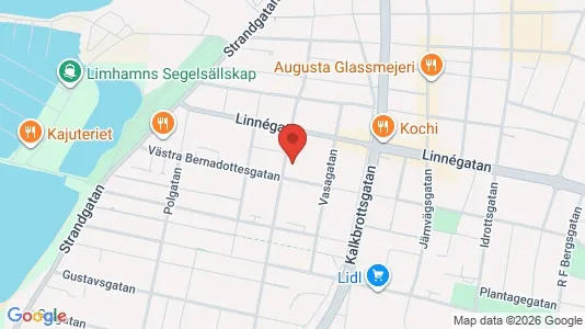 Lägenheter till salu i Limhamn/Bunkeflo - kort over placeringen
