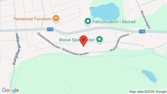 Lägenheter till salu i Båstad - kort over placeringen