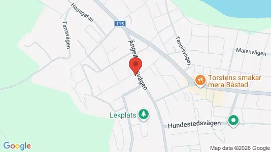 Lägenheter till salu i Båstad - kort over placeringen