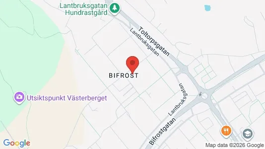 Lägenheter till salu i Mölndal - kort over placeringen