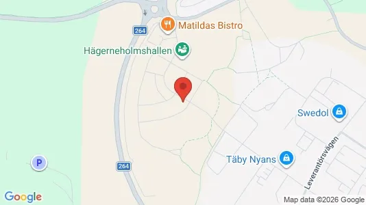 Lägenheter till salu i Danderyd - kort over placeringen